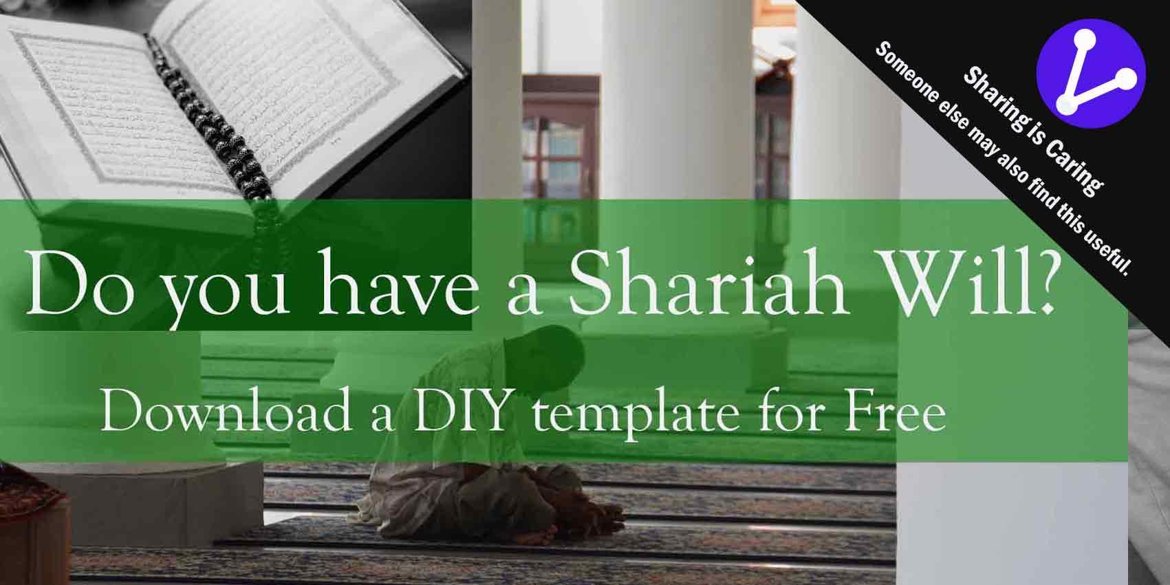Shariah Compliant Will Template Free Muslim Law Legal Drafting