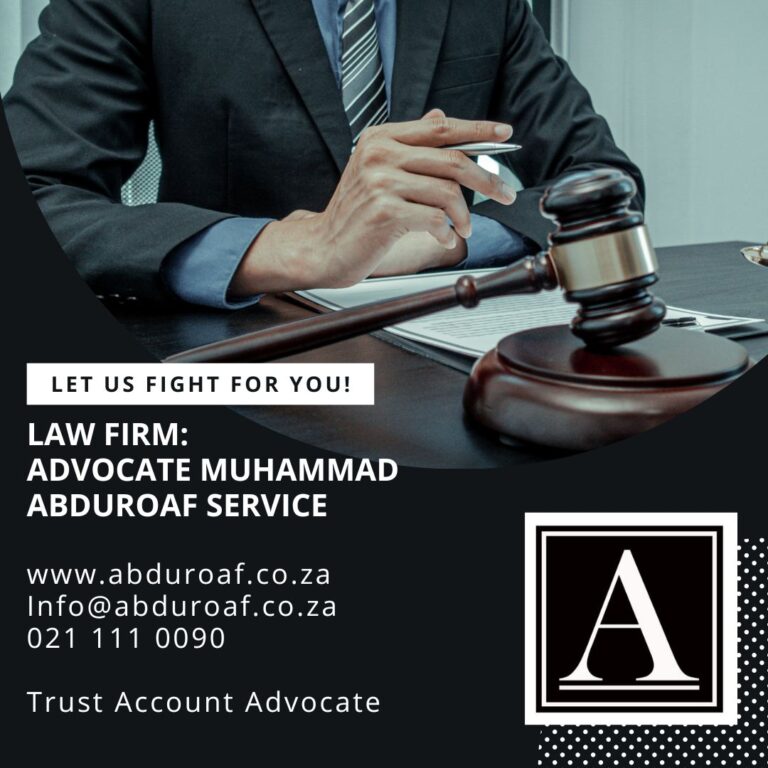Top and Best Attorney or Trust Account Advocate Advice – Cape Town, South Africa